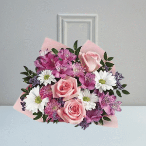Ramo Romántico de Rosas y Margaritas