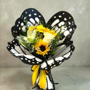 Mariposa mix amarilla