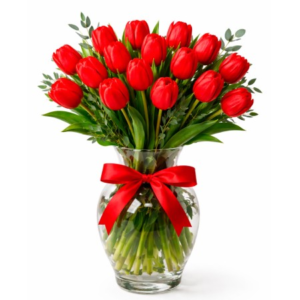 Tulipanes que hablan desde el corazón