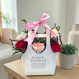 Cartera coqueta rosada