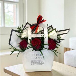 Cartera coqueta roja