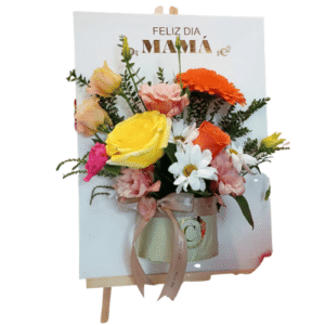 Atril Floral Box para Día de la Madre